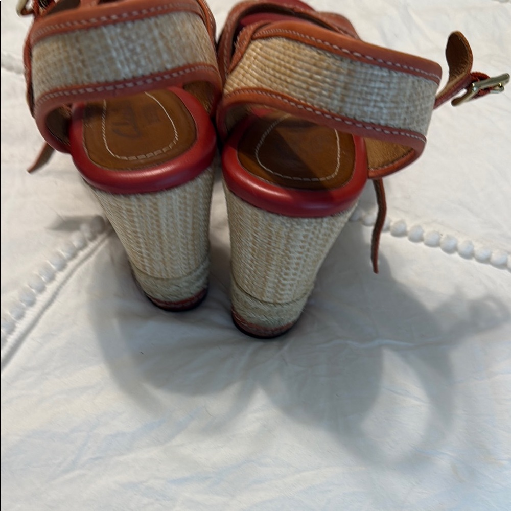 Clarks Women's Leather Sandals - Picture 6 of 7